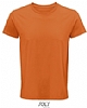 Camiseta Organica Hombre Crusader Sols - Color Naranja